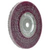 Weiler 6" Polyflex Encapsulated Face Wheel, .0104" Steel Fill, 5/8"-1/2" 35105